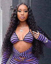 Load image into Gallery viewer, ESSTIQ - Deep Curly HD Wig