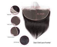 Load image into Gallery viewer, Frontal Swiss Lace Straight 12” /14” $150