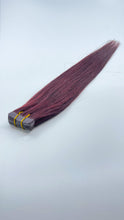 Load image into Gallery viewer, Tape-Ins Hair (Human Extension) #99J color