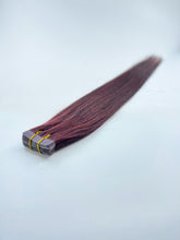 Load image into Gallery viewer, Tape-Ins Hair (Human Extension) #99J color