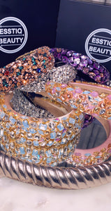 Headbands /Crown with Large Crystal Embellishments